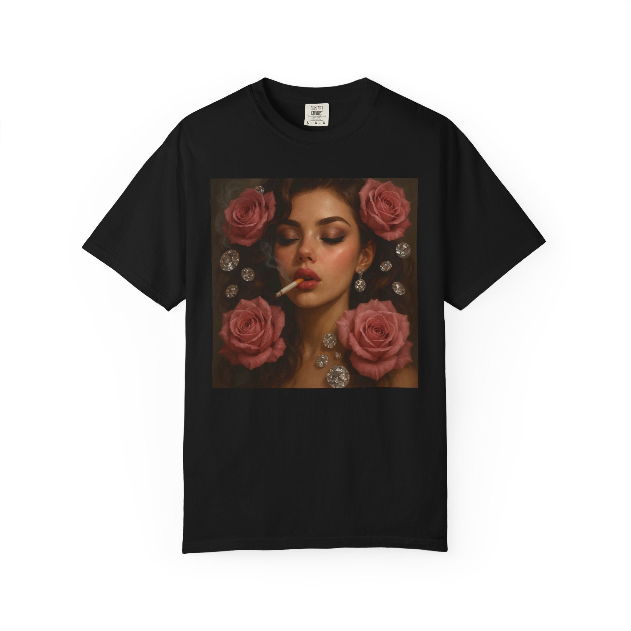 Floral Smoking Muse T-Shirt