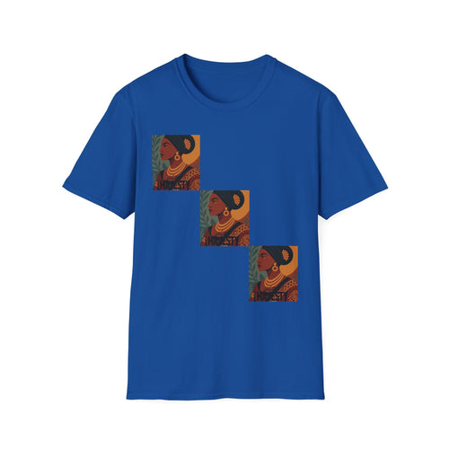 African Queen Portrait T-Shirt